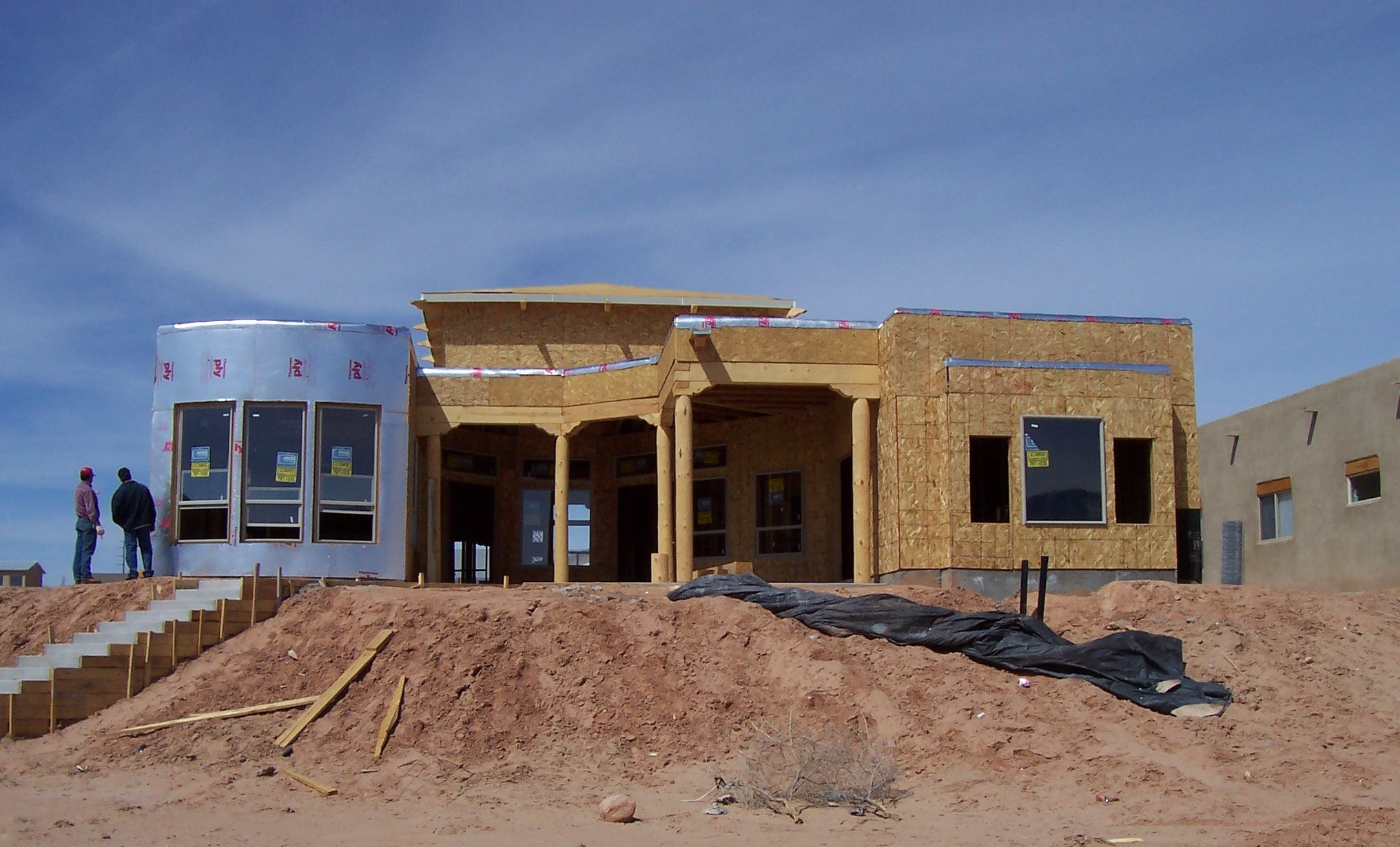 Custom Pueblo Home — before renovation